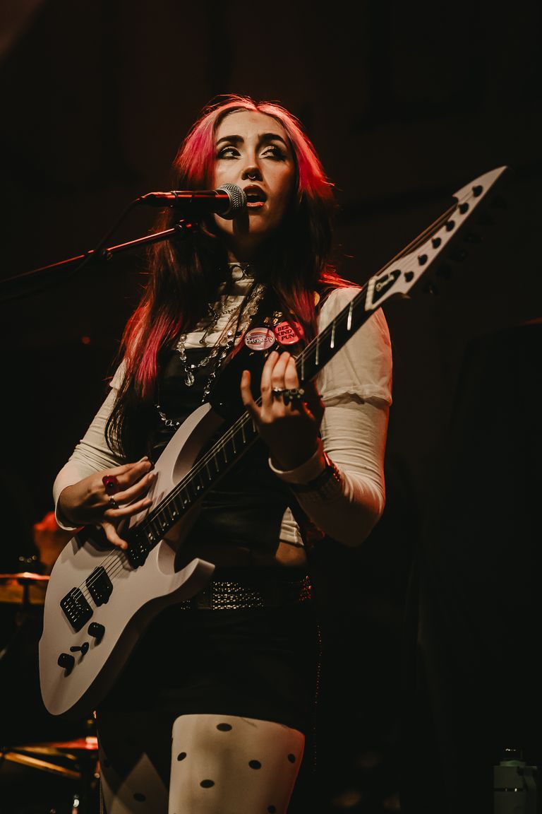 Blush performing in Adelaide at Hindley Street Music Hall